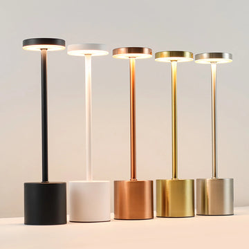 Rechargeable Touch LED Metal Table Lamp